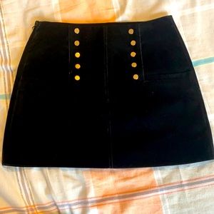 Velvet skirt new without tag